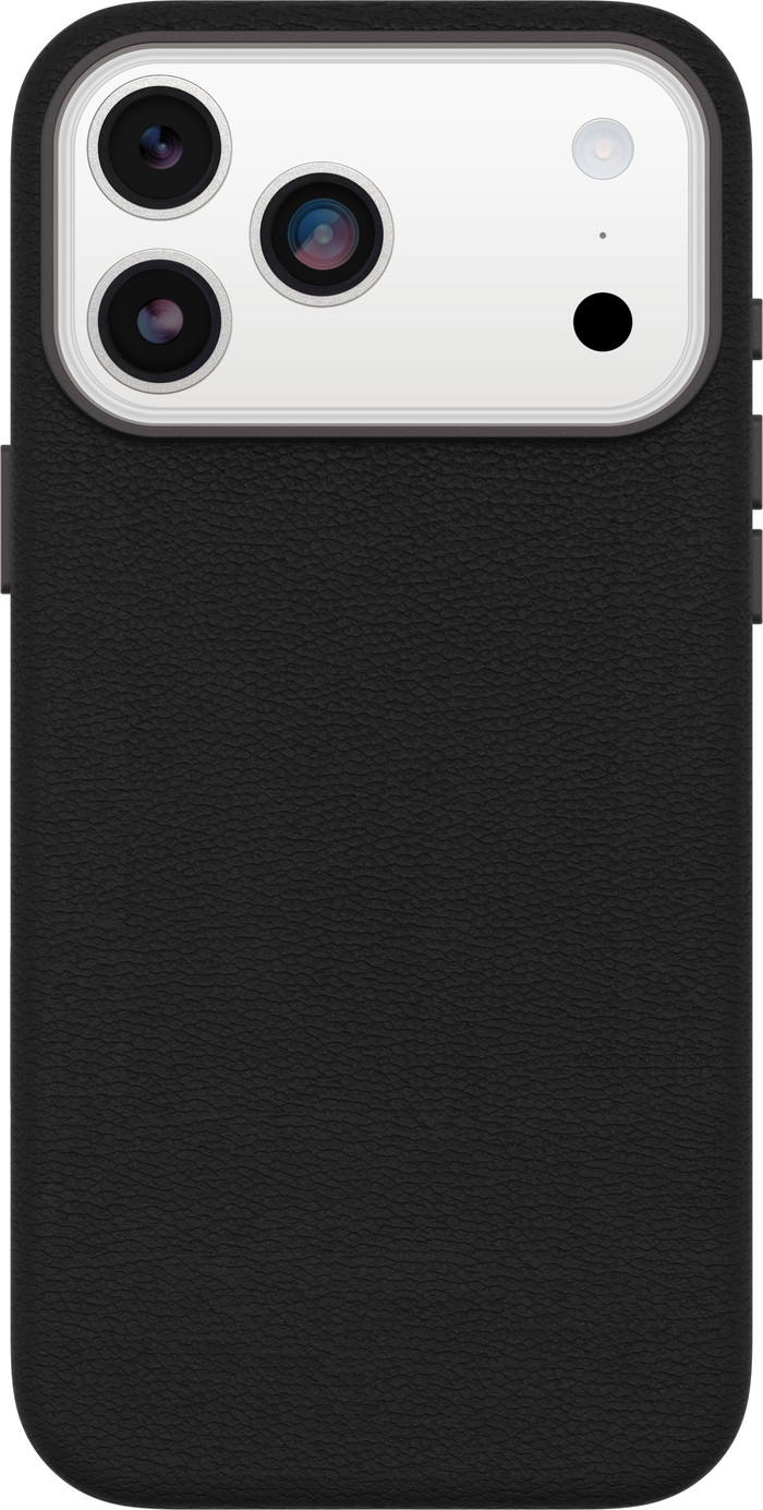 Otterbox Symmetry iPhone 17 Pro Max Backcover mit MagSafe Magnet Leder Schwarz Main Image