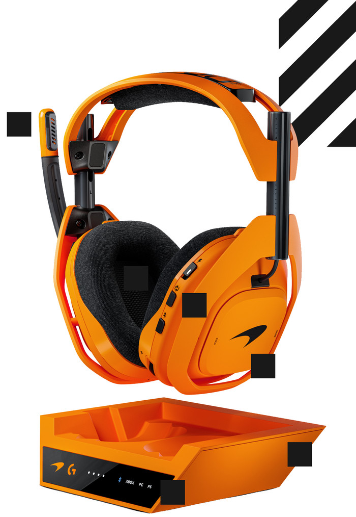 Logitech G Astro A50 X McLaren Racing Edition rechte seite