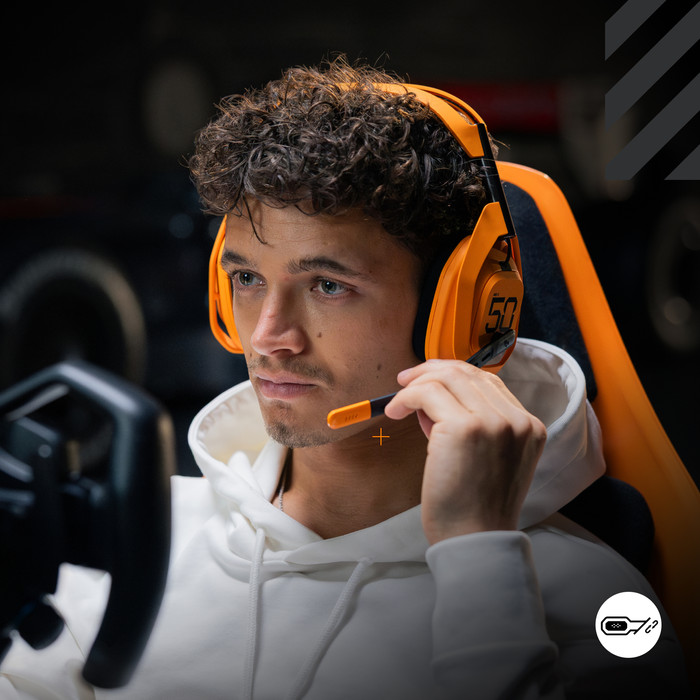 Logitech G Astro A50 X McLaren Racing Edition visueller lieferant