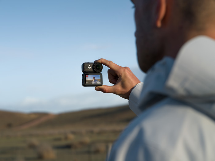 DJI Osmo Nano Standard Combo 64 GB produkt in gebrauch