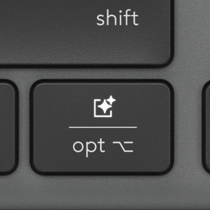 Logitech Signature Slim Solar+ Wireless Keyboard QWERTZ detail