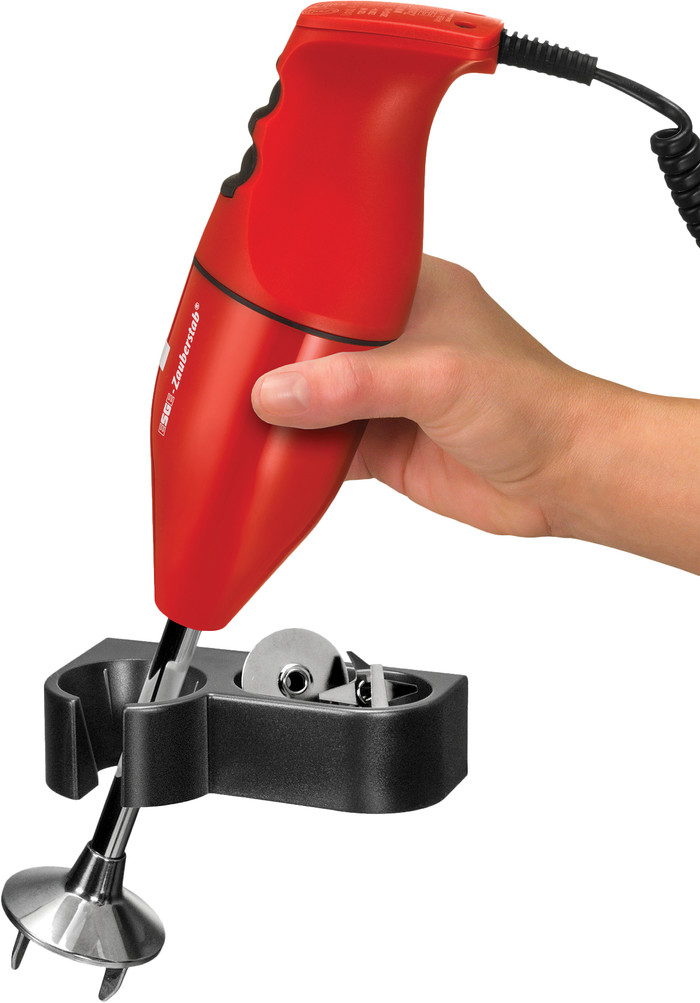 UNOLD ESGE Stabmixer E 120 Select Schweiz Rot produkt in gebrauch