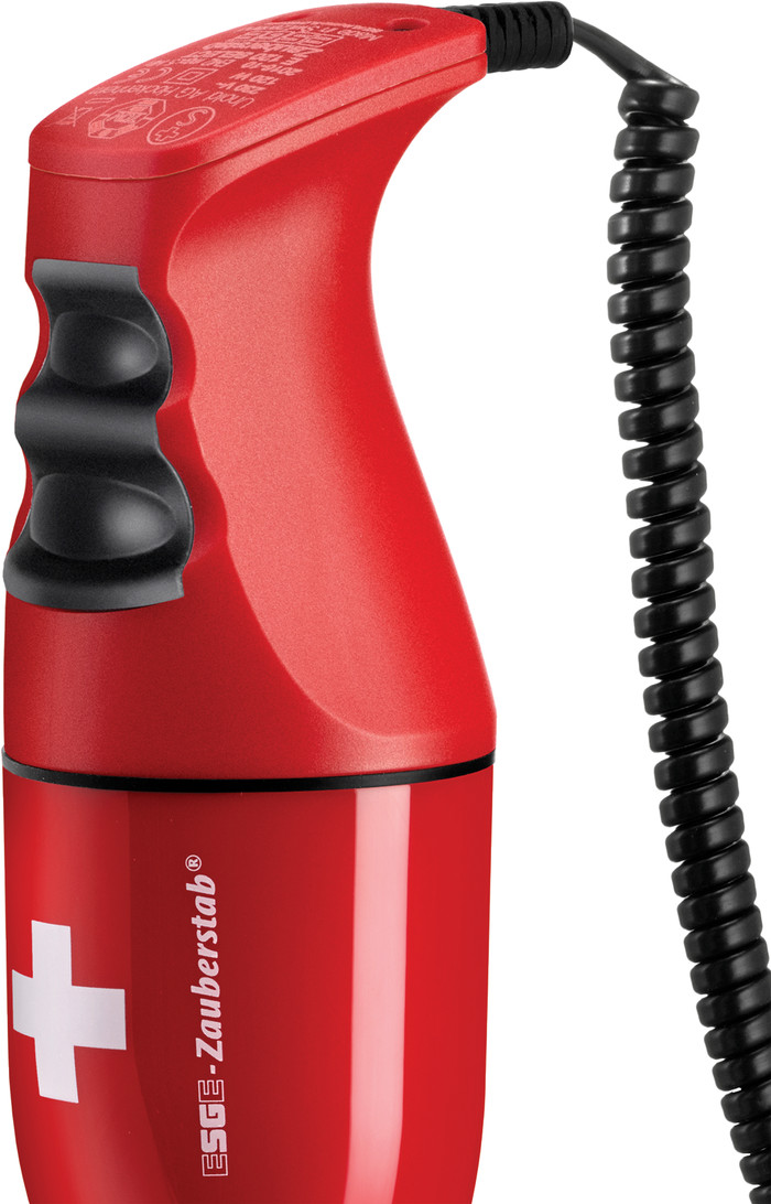 UNOLD ESGE Stabmixer E 120 Select Schweiz Rot detail