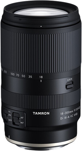 Tamron 18-300mm f/3.5-6.3 Di III-A VC VXD Canon RF top