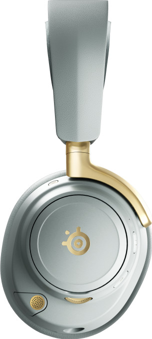 SteelSeries Arctis Nova Elite Sage & Gold left side