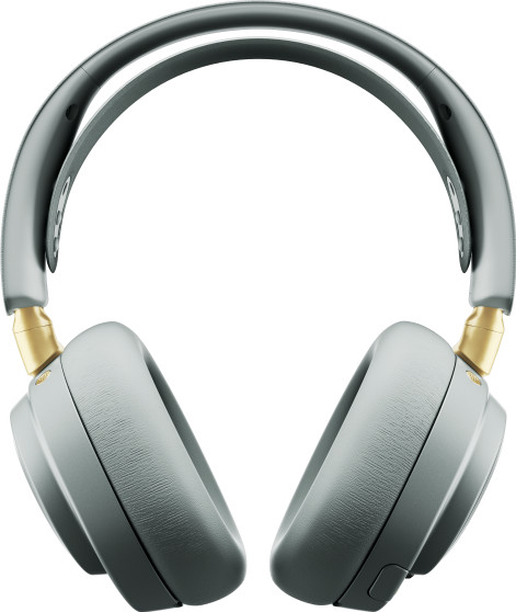 SteelSeries Arctis Nova Elite Sage & Gold front