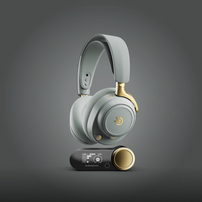 SteelSeries Arctis Nova Elite Sage & Gold visual supplier