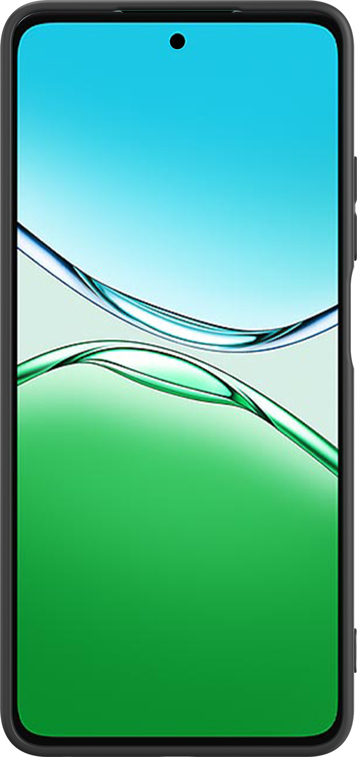 Just in Case Soft Design OPPO A5 5G Back Cover Black front