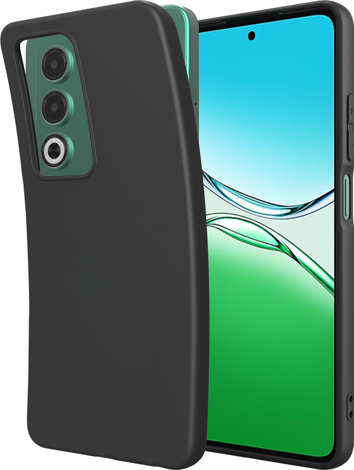 Just in Case Soft Design OPPO A5 5G Back Cover Black detail