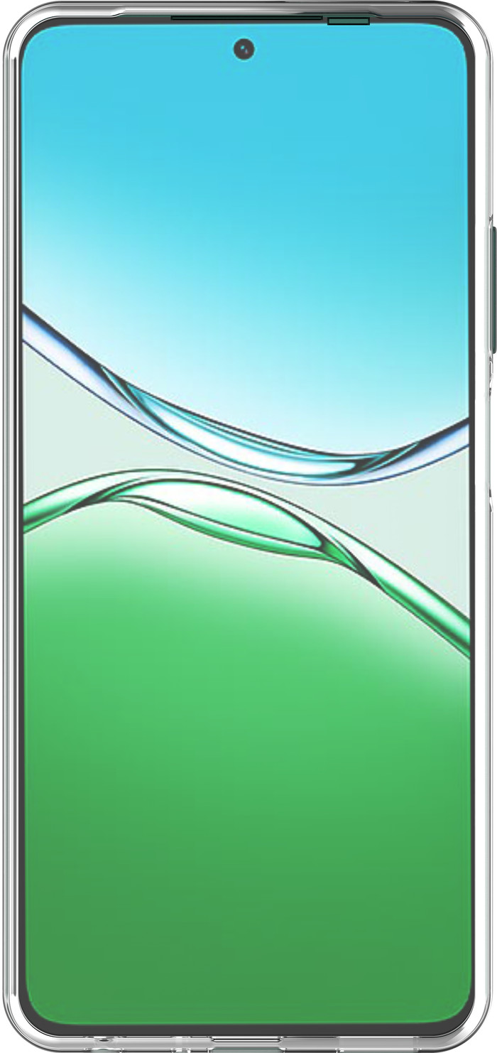 Just in Case Soft Design OPPO A5 5G Back Cover Transparent front