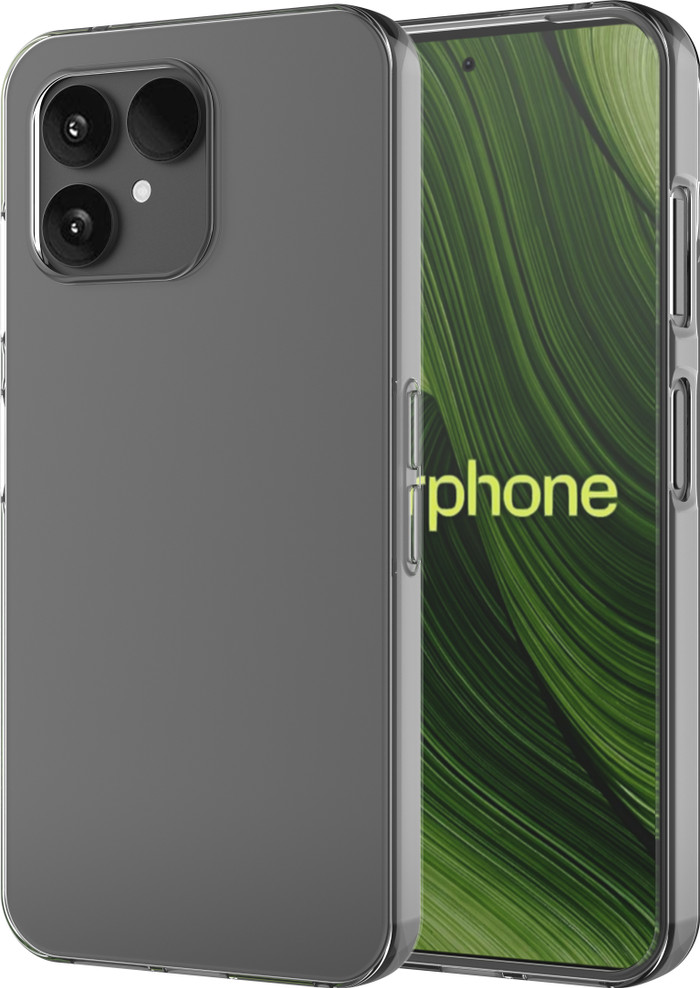 Just in Case Soft Design Fairphone 6 Backcover Transparent rechte seite