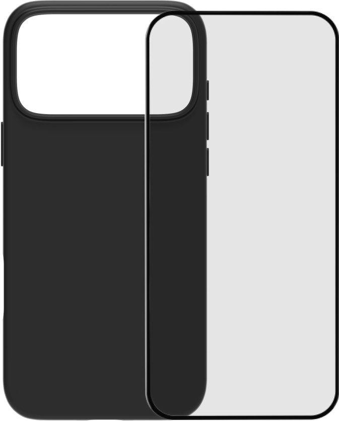 BlueBuilt Protective Backcover mit MagSafe iPhone 17 Pro Max Schwarz + BlueBuilt iPhone 17 Pro Max Panzerglas Main Image