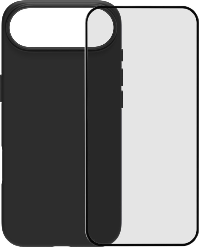 BlueBuilt Protective Backcover mit MagSafe iPhone 17 Air Schwarz + BlueBuilt iPhone 17 Air Panzerglas Main Image