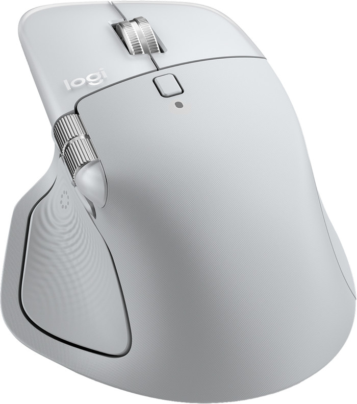 Logitech MX Master 4 for Mac Silver back