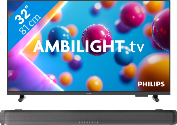 Philips Ambilight 32 Zoll PFS6900 (2025) + Philips TAB5109 Main Image