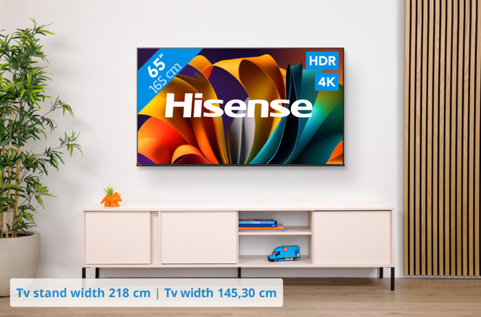 Hisense 65A6K 4K visual Coolblue 1