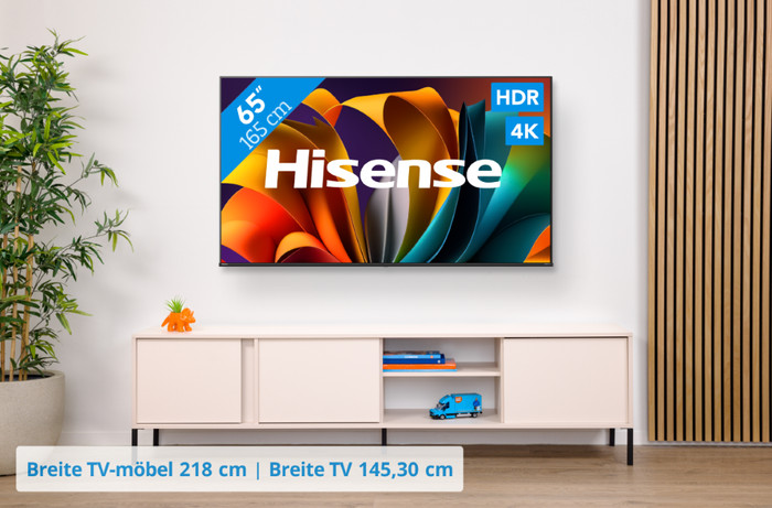 Hisense 65A6K 4K (2023) visuelles Coolblue 1