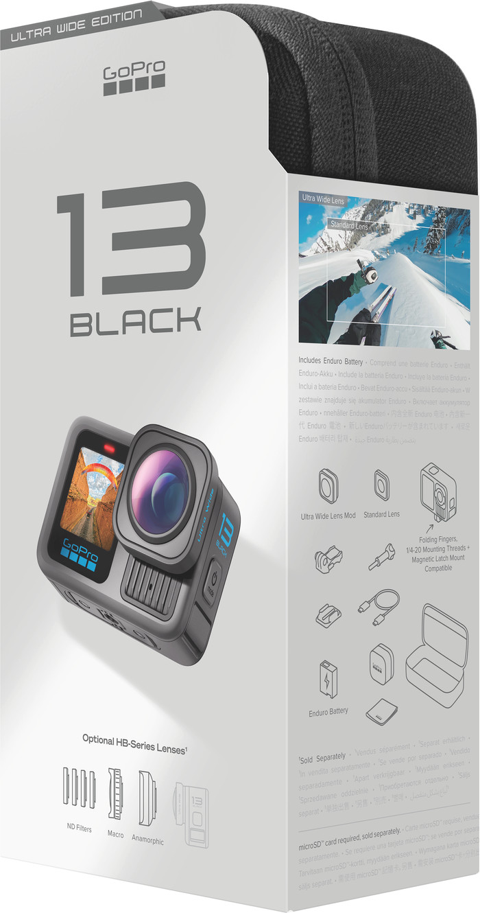 GoPro HERO 13 Black Ultra Wide Edition packaging