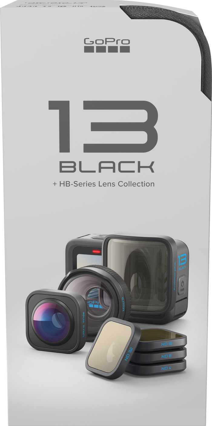 GoPro HERO 13 Black + Lens Collection verpackung