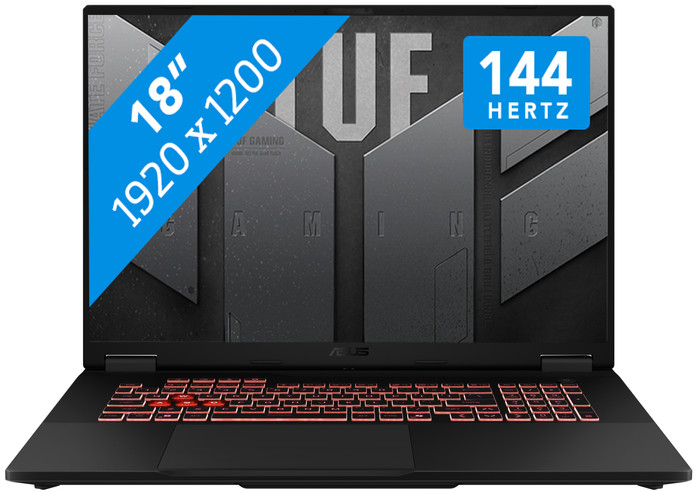ASUS TUF Gaming A18 FA808UM-S8060 - 18'' - AMD Ryzen 7 - 16GB RAM/1TB SSD - RTX 5060 Main Image