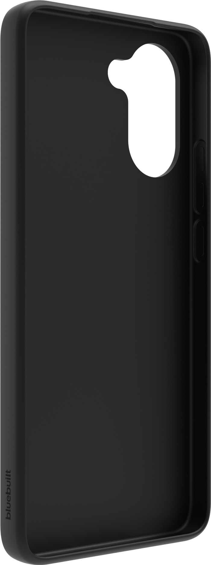OnePlus Nord CE 5 256GB Schwarz 5G + BlueBuilt Backcover Schwarz linke seite