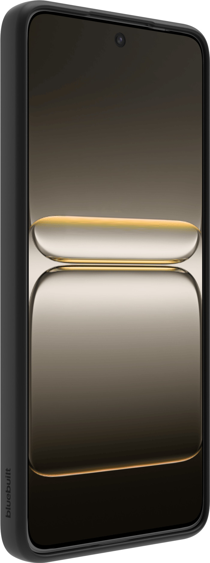 OnePlus Nord CE 5 256GB Schwarz 5G + BlueBuilt Backcover Schwarz vorne