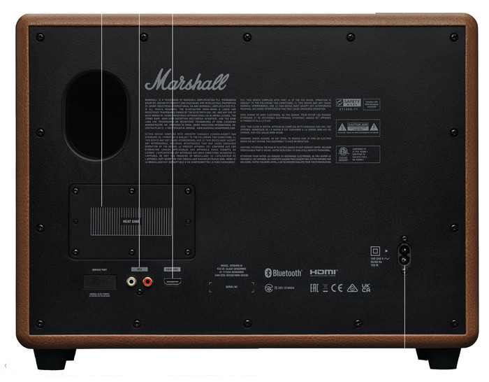 Marshall Woburn III BT Brown back