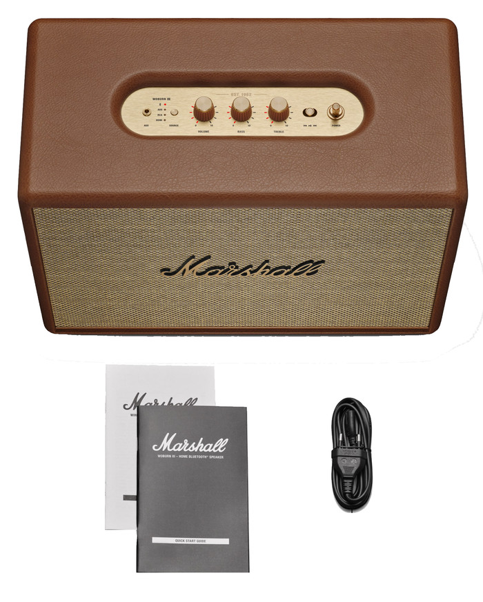 Marshall Woburn III BT Brown combined product