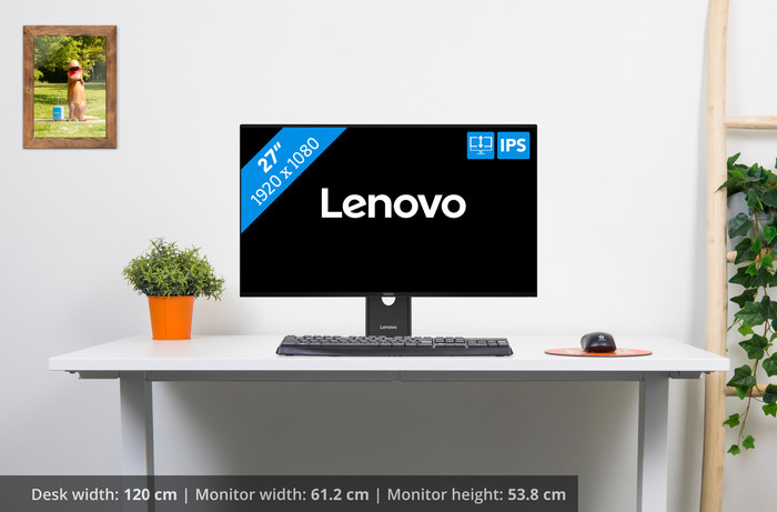 Lenovo ThinkVision T27-40 + MC60 Webcam visual Coolblue 1
