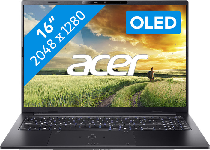 Acer Swift Go 16 AI OLED SFG16-74-756J - 16" - Intel Core Ultra 7 - 16GB RAM/1TB SSD Main Image