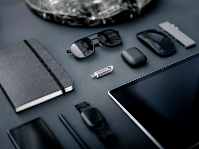 SanDisk Ultra Luxe USB-C 1TB produkt in gebrauch