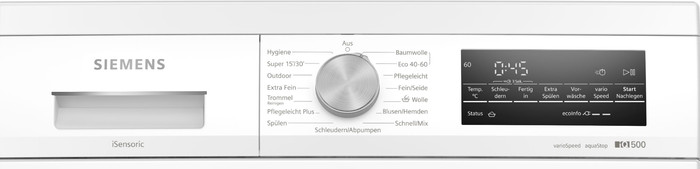 Siemens WU14UT70 detail