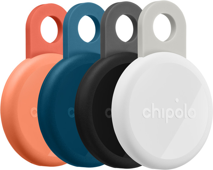 Chipolo LOOP 4-pack Coral, Blue, Black, White Main Image