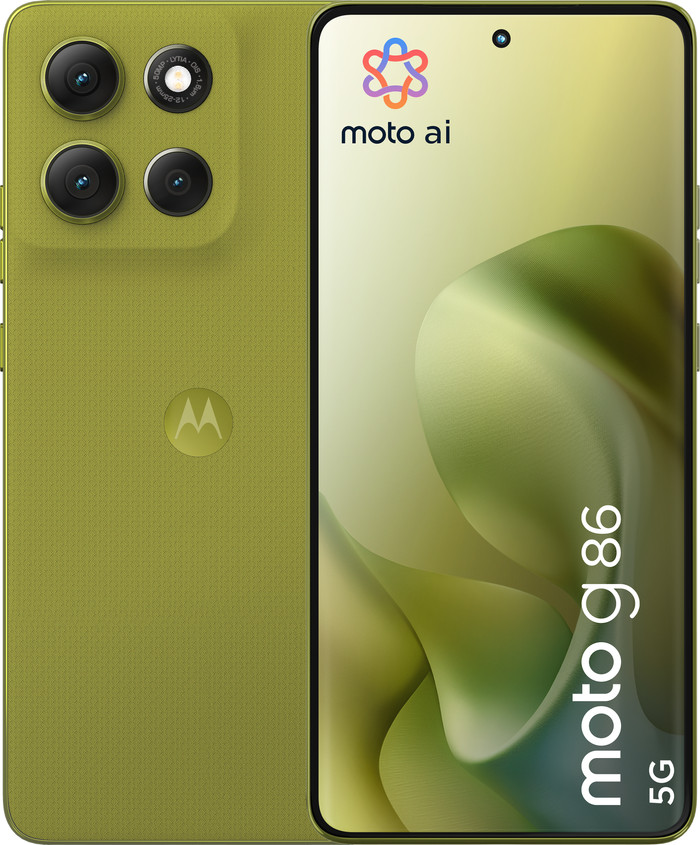 Motorola Moto G86 256GB Grün 5G Main Image