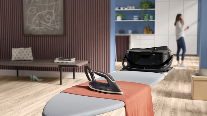 Philips PerfectCare 8000 Series PSG8300/80 produkt in gebrauch