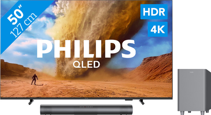 Philips 50 Zoll PUS7800 QLED 4K (2025) + Philips TAB6100 Main Image
