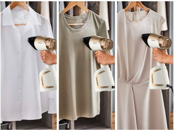 Tefal AeroSteam DT9820 product in use