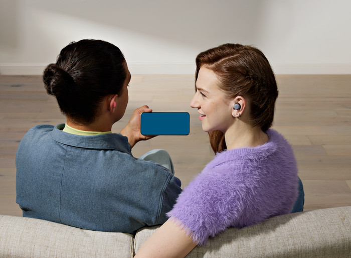 Google Pixel Buds Pro 2 Gray product in use