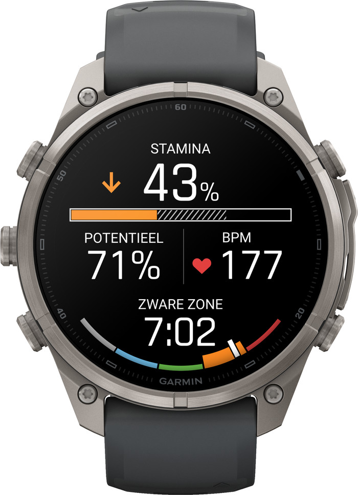 Garmin Fenix 9 Pro Black 47mm front