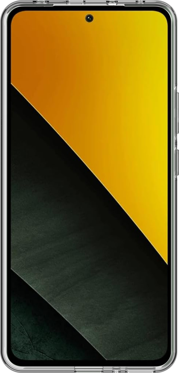 Just in Case Soft Design POCO M7 Pro Back Cover Transparent front