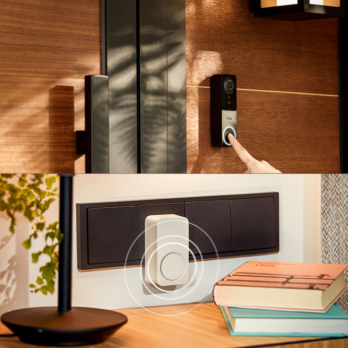 Hue Secure Smart Chime product in use