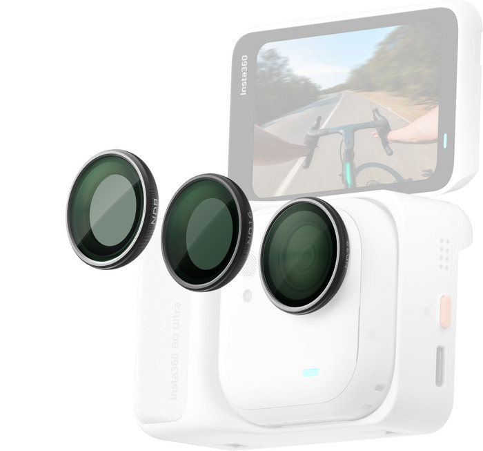 Insta360 GO Ultra ND Filter Set (ND8/32/128) packaging