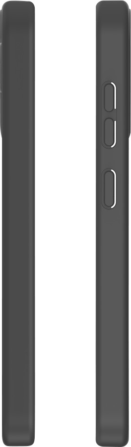 Just in Case Back Cover with Fall Protection Samsung Galaxy S24 Black with Magnet right side