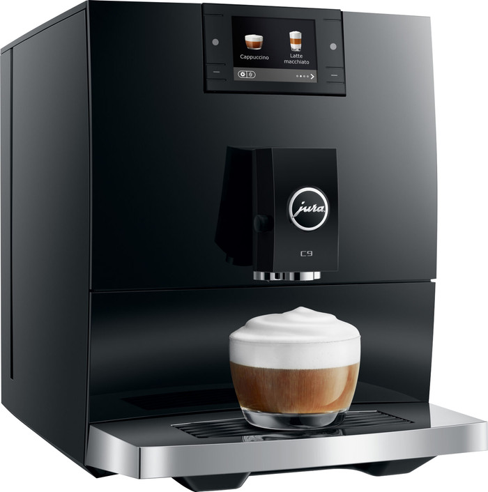 JURA C9 Piano Black (EA) left side