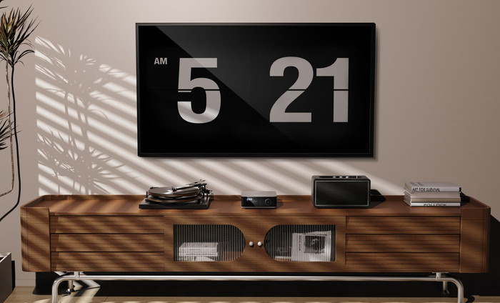 WiiM Amp Ultra Grau produkt in gebrauch