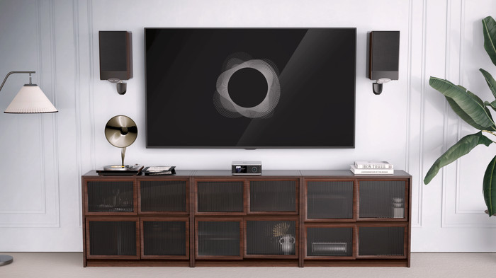 WiiM Amp Ultra Grau produkt in gebrauch