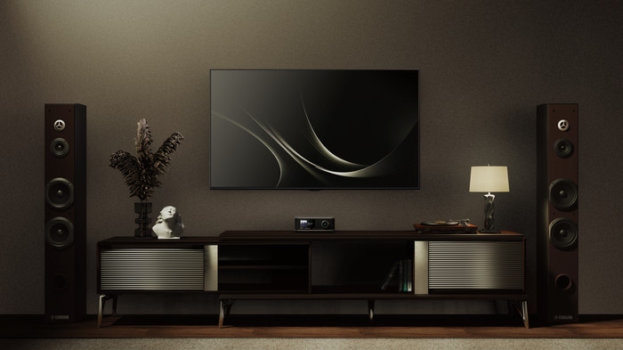 WiiM Amp Ultra Grau produkt in gebrauch