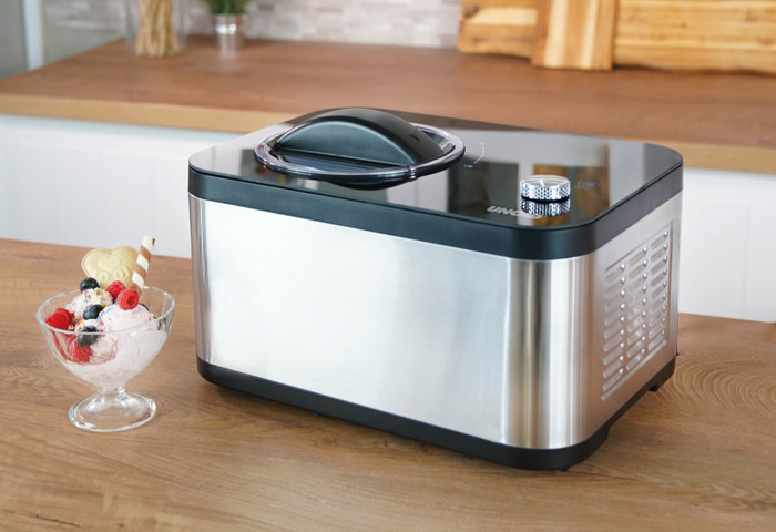 Unold 2-in-1 Eismaschine und Joghurtbereiter EVA produkt in gebrauch