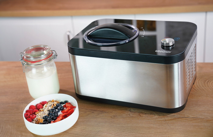 Unold 2-in-1 Eismaschine und Joghurtbereiter EVA produkt in gebrauch
