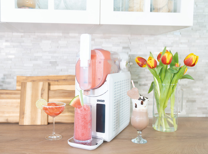 Unold Slush-Eismaschine Susi produkt in gebrauch